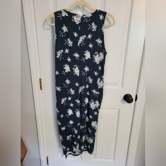 Nine BrittonAbigail Brushed Knit Fitted Midi Dress XL - Picture 8 of 8